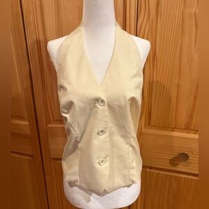 Morris day The Label Halter Neck button up Vest